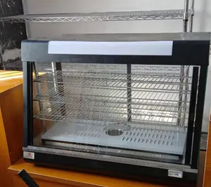 3ft Commercial Food Display Warmer - Electric Countertop Pastry Case