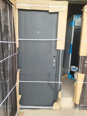 Standard Steel Door Black 3ft