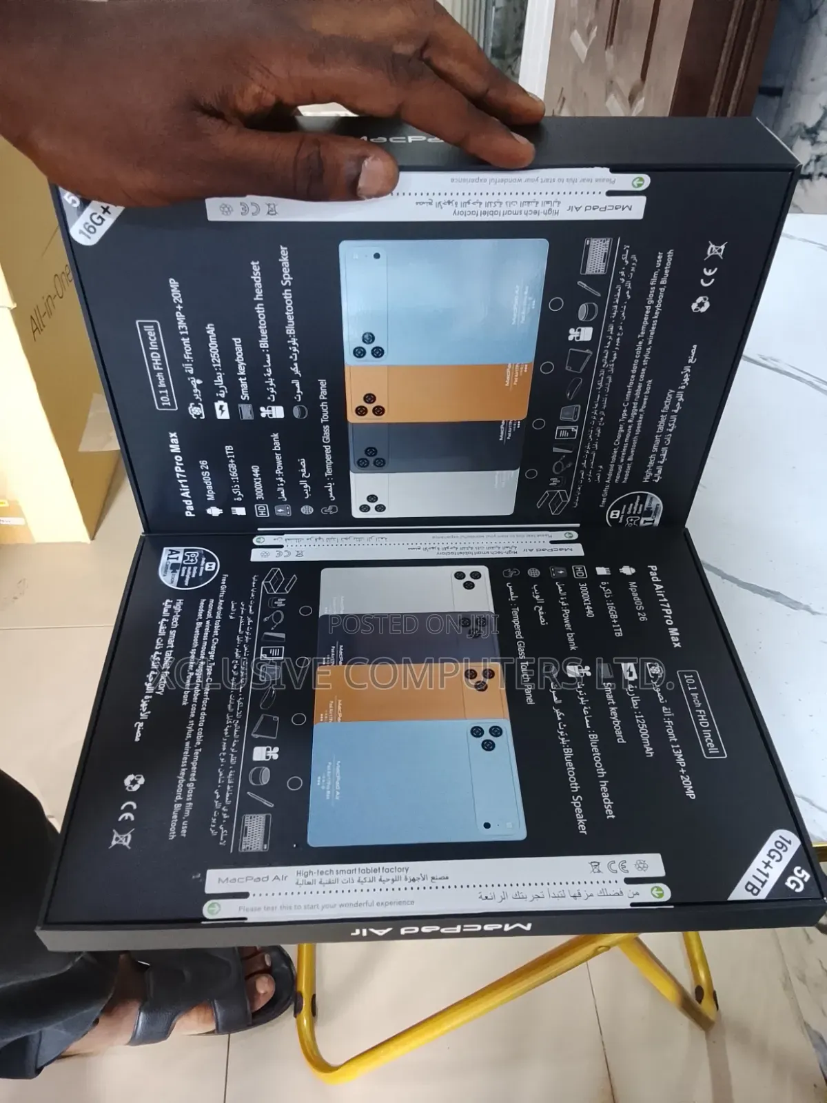 New MacPad Air Pad Air 17 1 TB