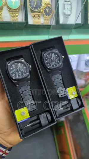 Valenzo Matte Black Quality Watch
