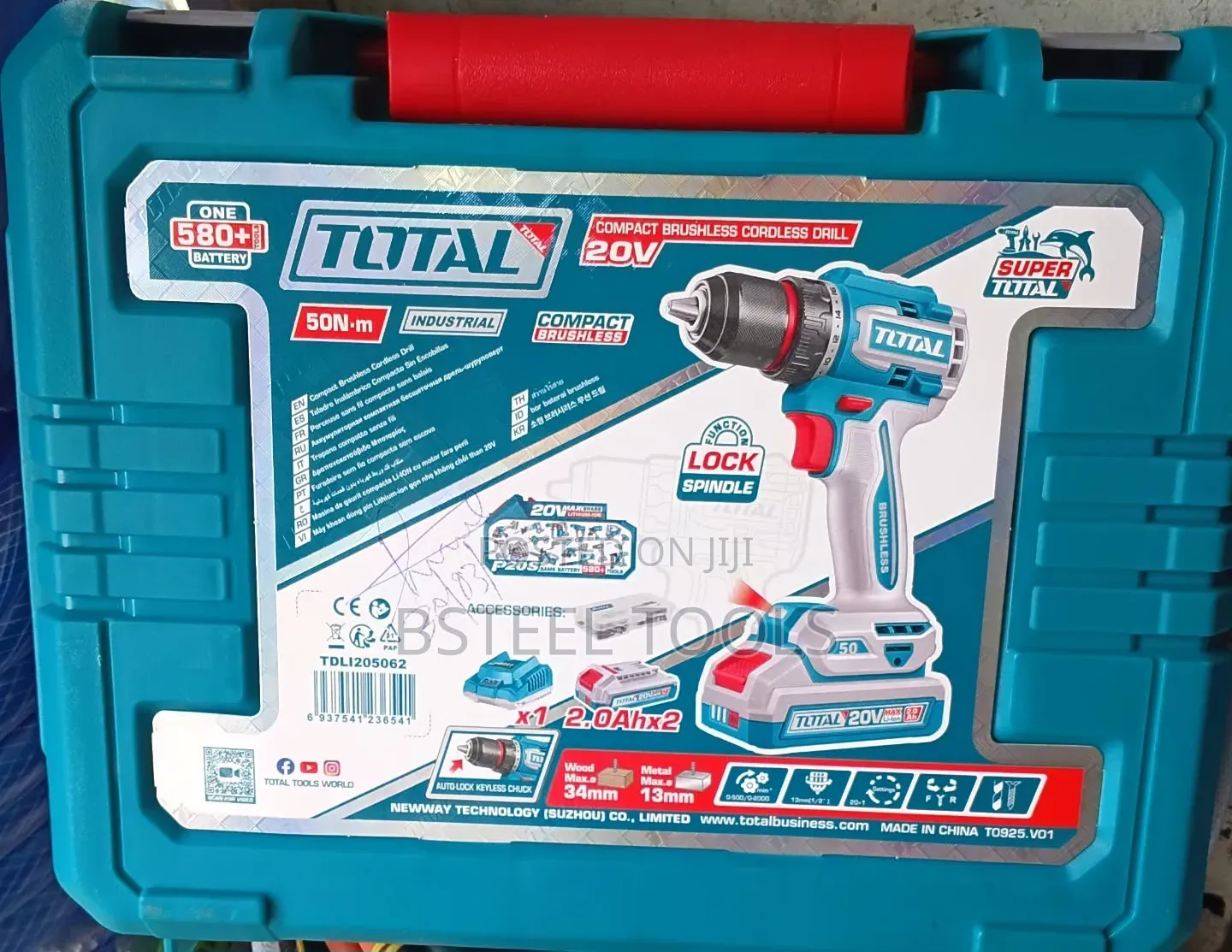 Total Cordless Drill Machine – Strong Portable Power Tool
