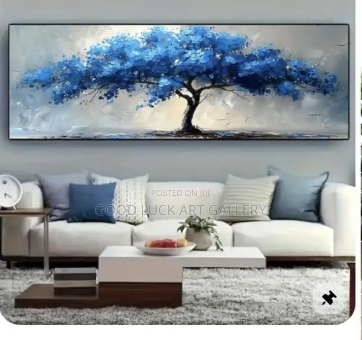 Abstract Landscape Canvas