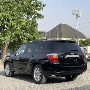 Toyota Highlander 4x4 2008 Black