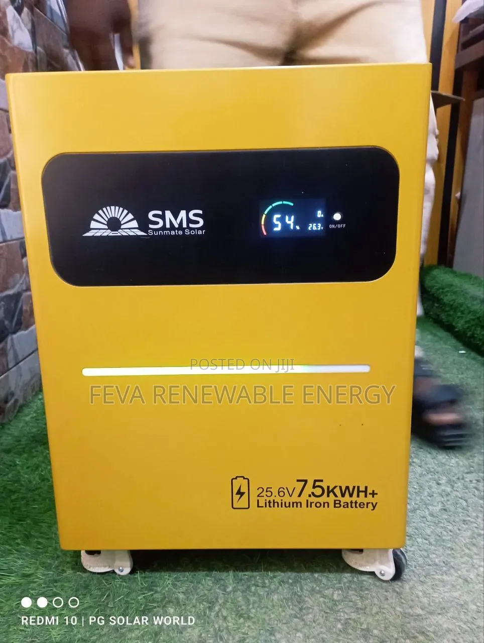 SMS Lithium Battery 7.6kwh