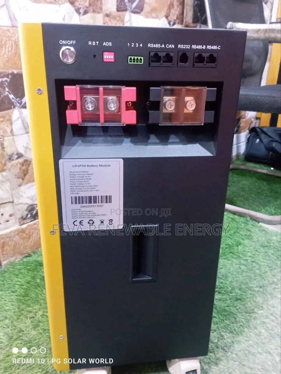SMS Lithium Battery 7.6kwh