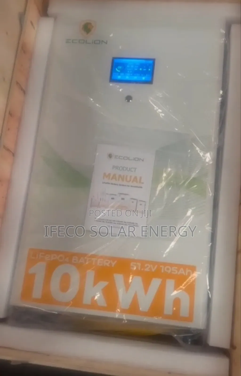 Ecolion Lithium Ion Battery 10kwh 48v