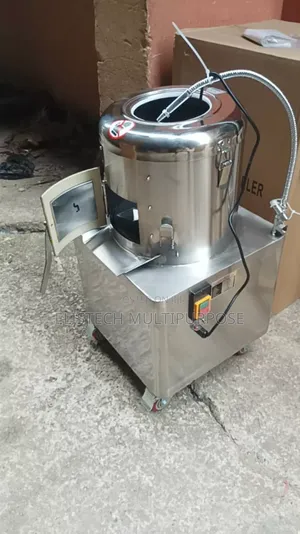 Commercial 8kg Stainless Steel Electric Potato Peeler Root Washer