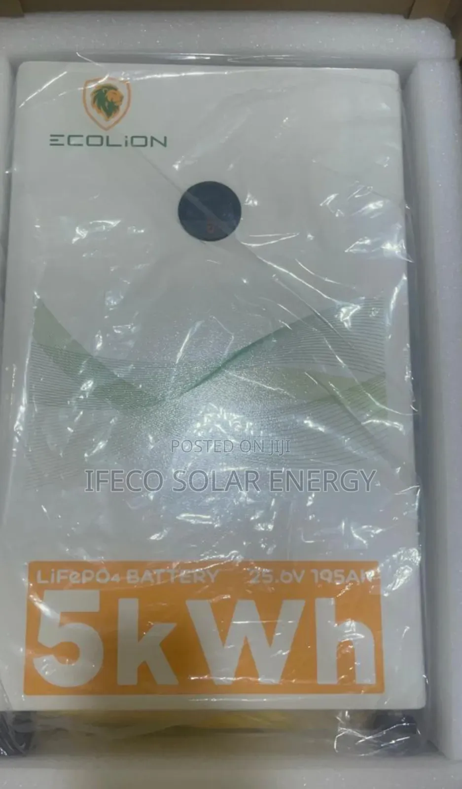 Ecolion Lithium Ion Battery 5kwh 24v