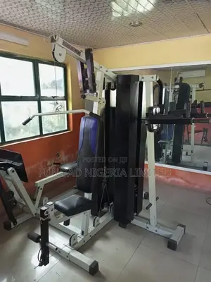 4 Station Multi Gym With Leg Press