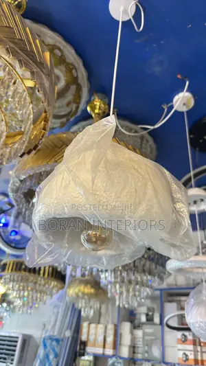 Modern Fabric Pendant Ceiling Light – Elegant Hanging Lamp