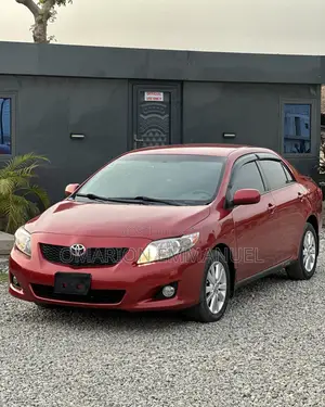 Toyota Corolla 2009 Red