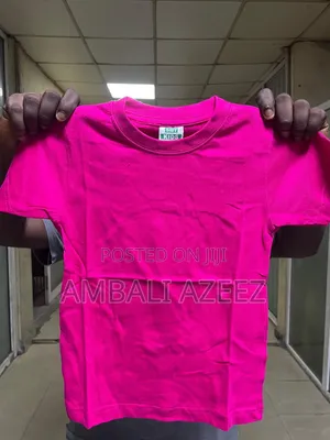 Plain Children Round Neck