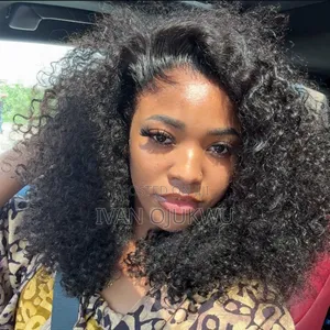 Full Hundred Percent Human Hair Add Pixie Curl Gluless Wig