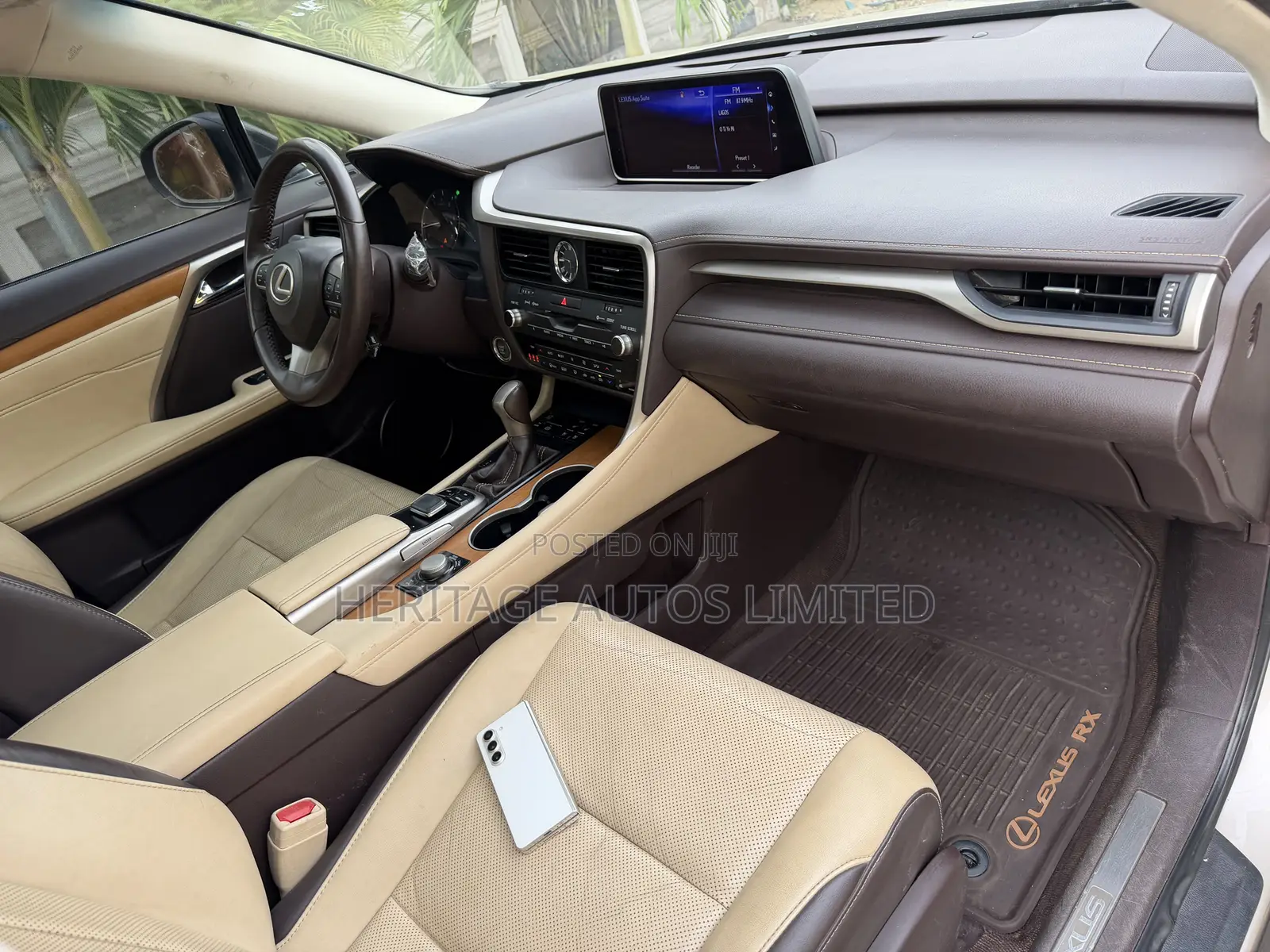 Lexus RX 2017 Gold