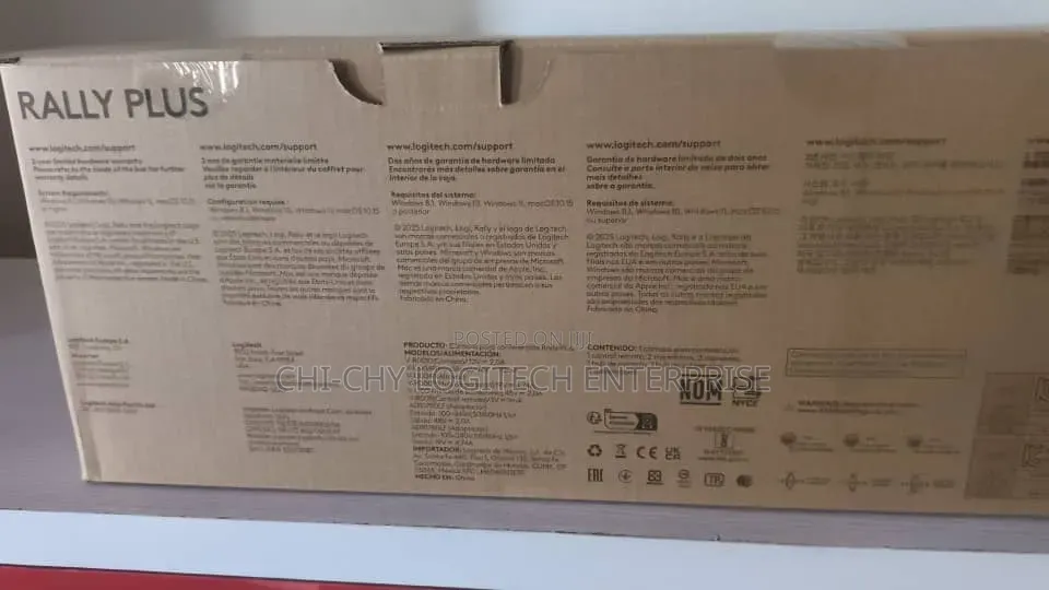 Logitech Rally Plus Video Conferencing System for Large Rooms
