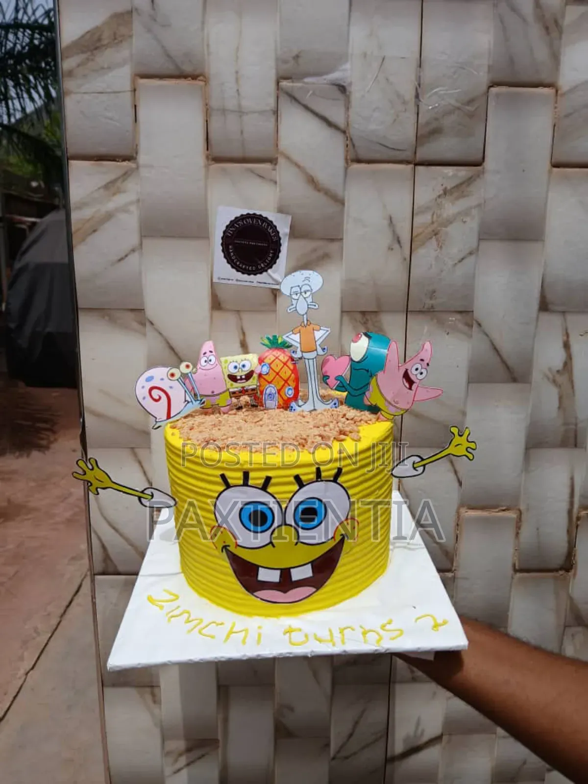 Spongebob Themed Cake