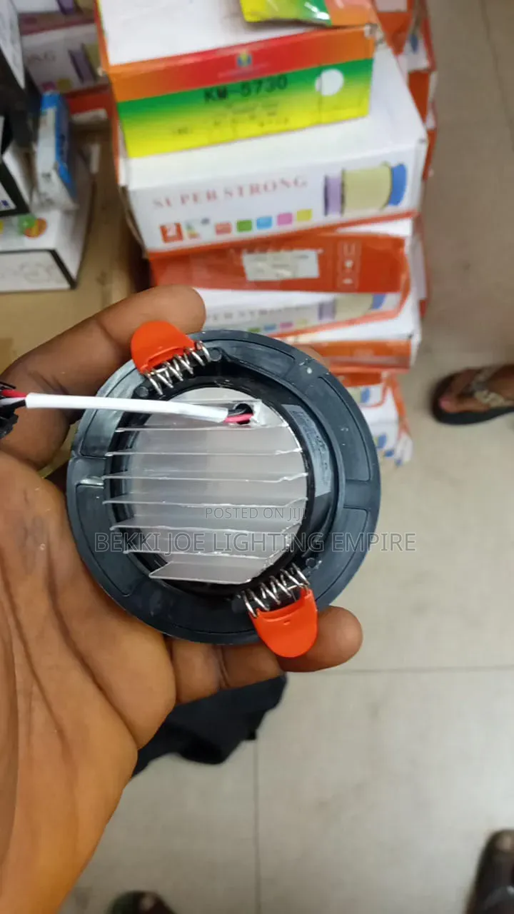Black Body 7w Cob Light