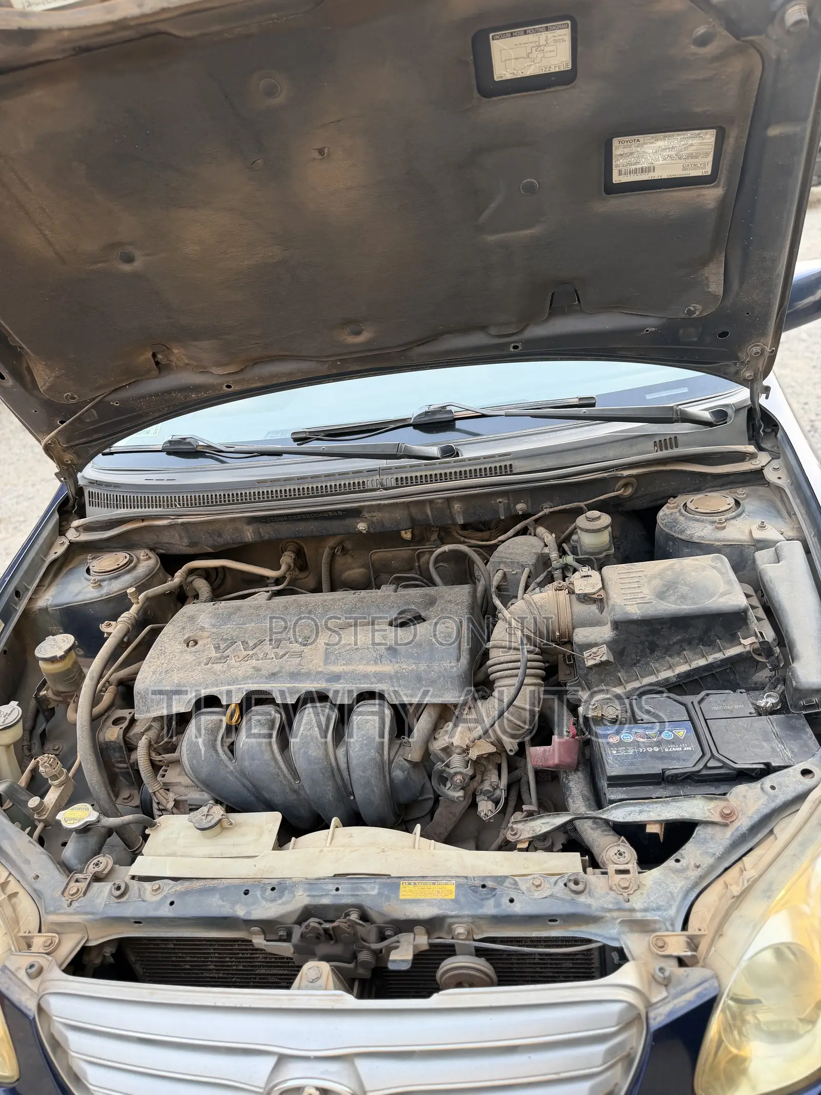 Toyota Corolla Sedan Automatic 2003 Blue