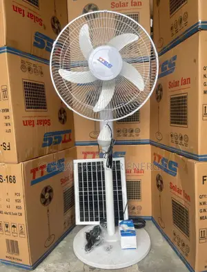 16-Inch TTCC Rechargeable Solar Standing Fan Very Affordable