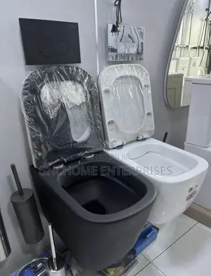 Black Wall Hanging Wc