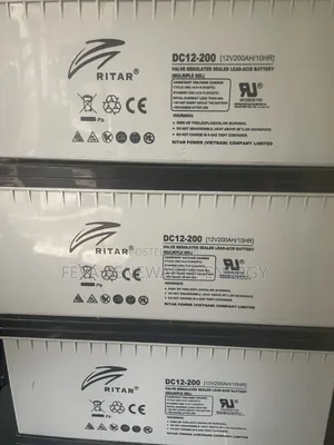 Ritar 200ah Battery Dry Cell