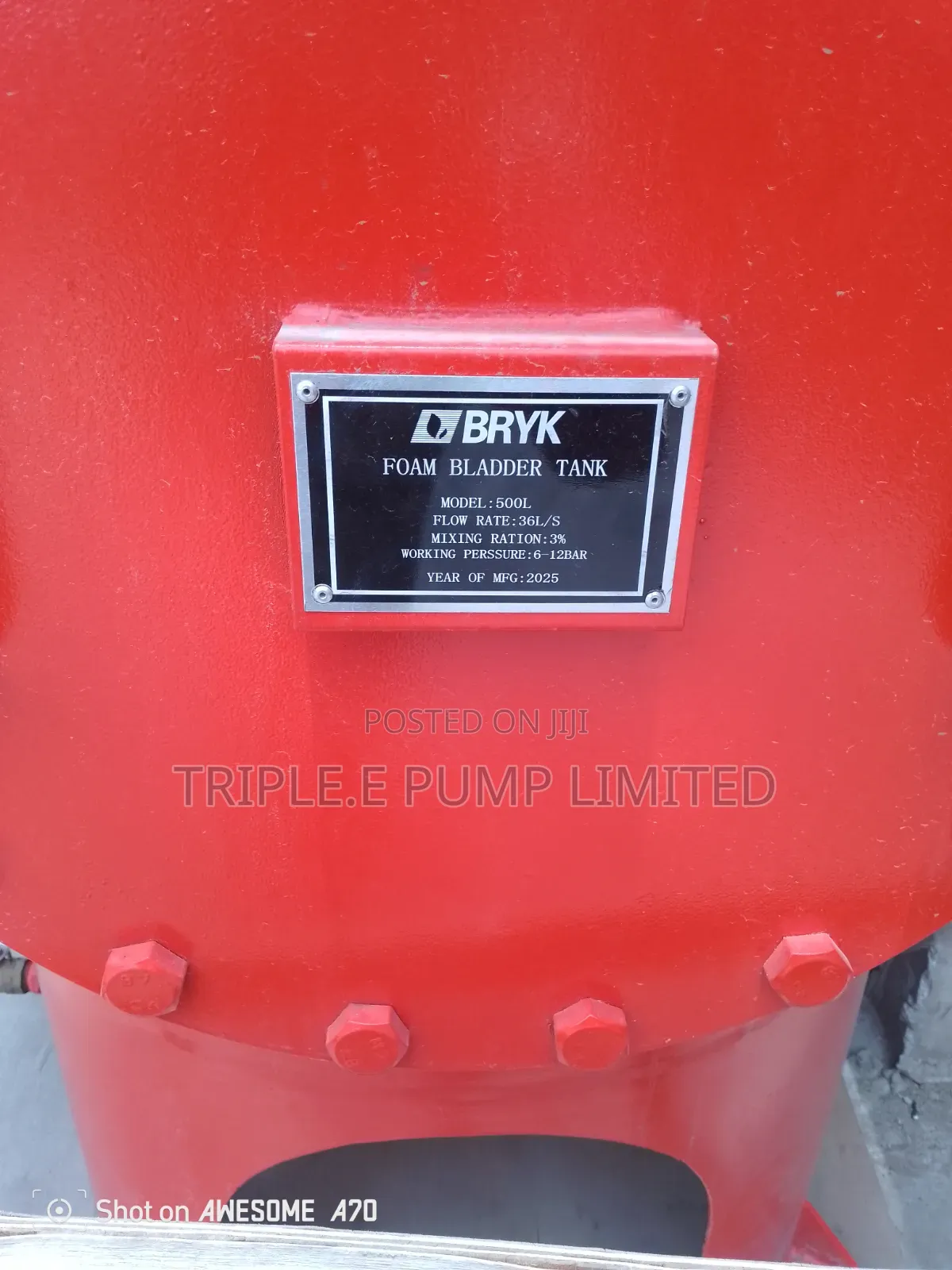 Fire Hydrant Tank