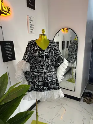 Ruffle Ankara Bubu