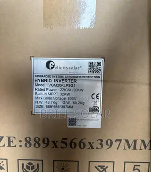 20kva-48v Felicity Pure Sine Wave Hybrid Inverter (Ivgm)
