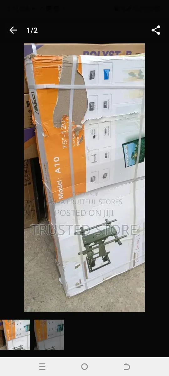 A&M 100" Movable Adjustable Tv Hanger