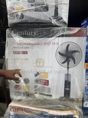 Century 18-Inch Rechargeable Mist Fan, Model FRC-45-K Very Affordable