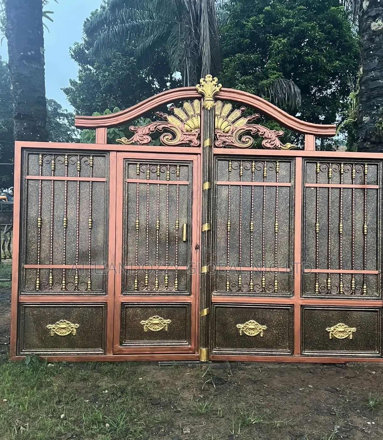 Wrought Iron Gate Foreign Iron
