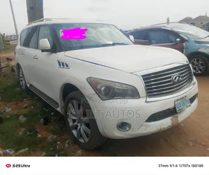 Infiniti QX56 2011 White