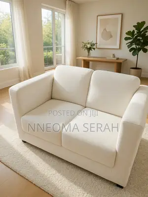 2 Seater Cream Color