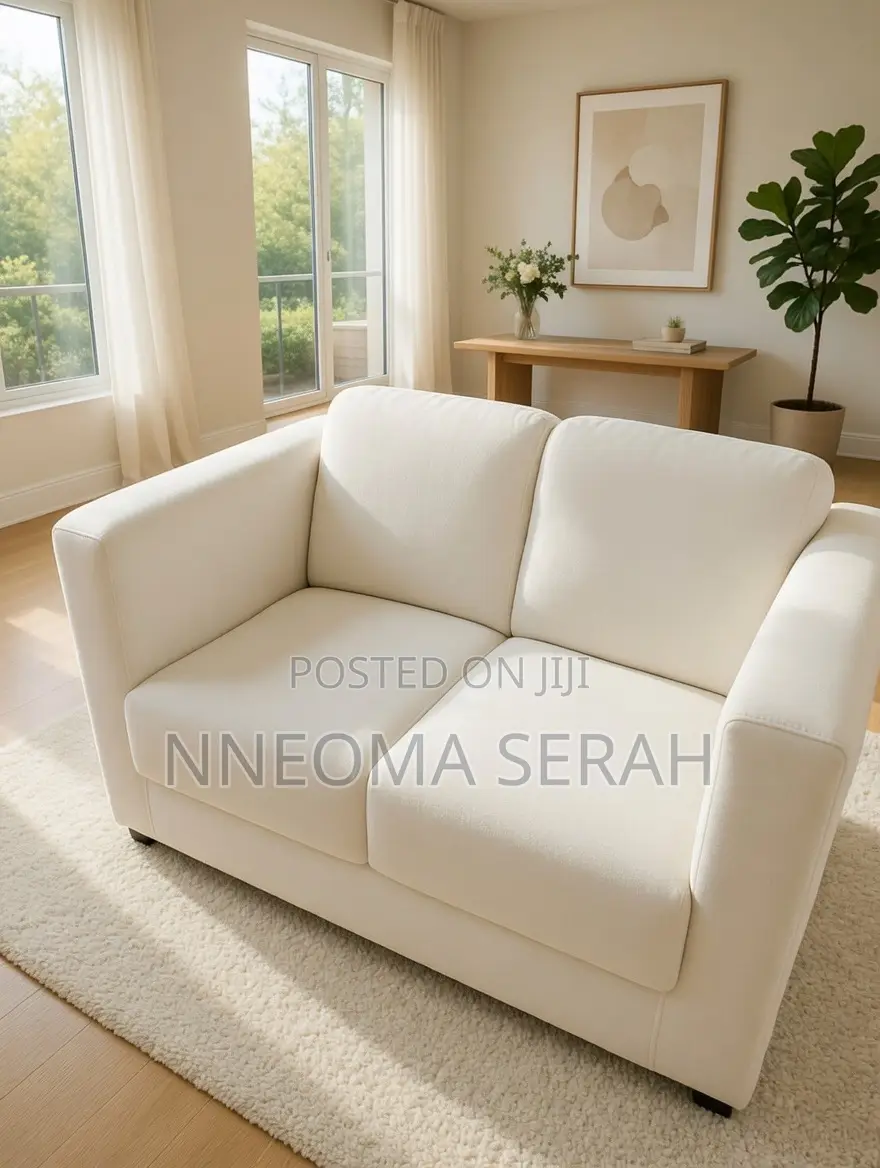 2 Seater Cream Color