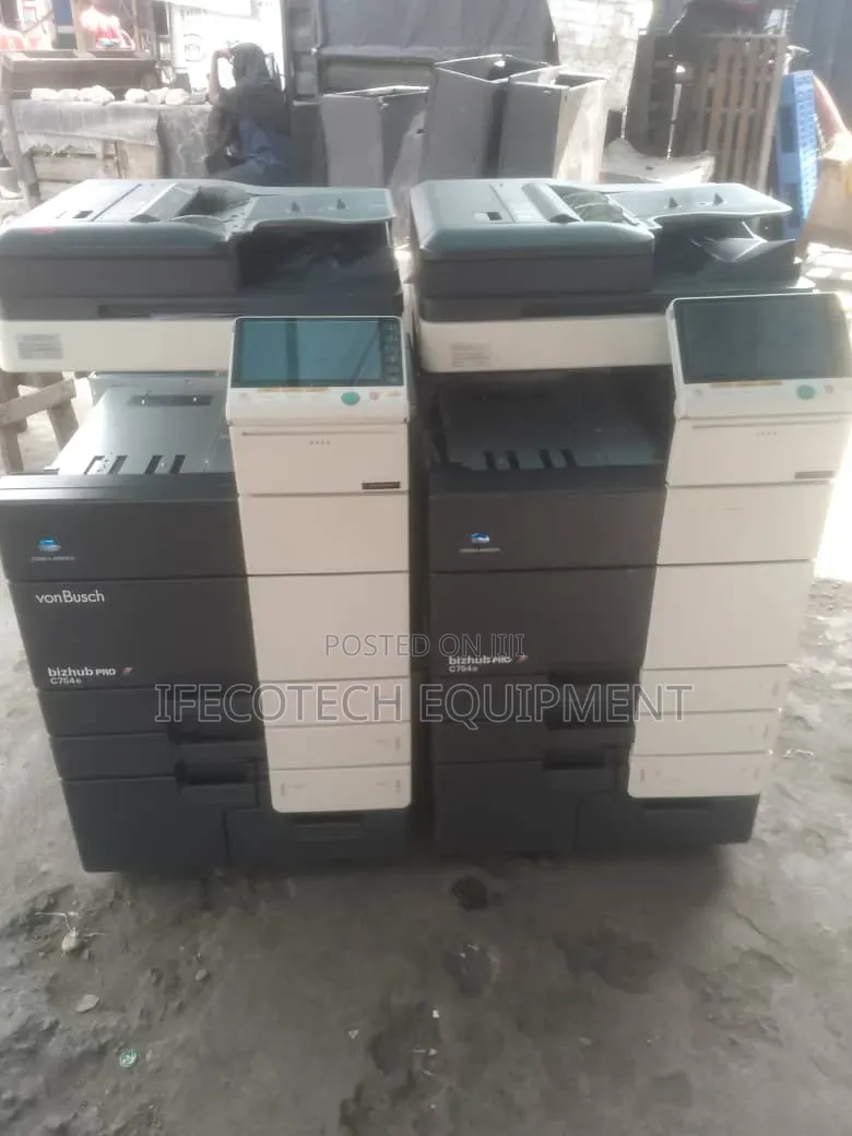 Konica Minolta C754e or Pro