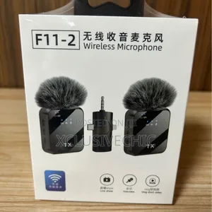 F11-2 3 in 1 Wireless Microphone