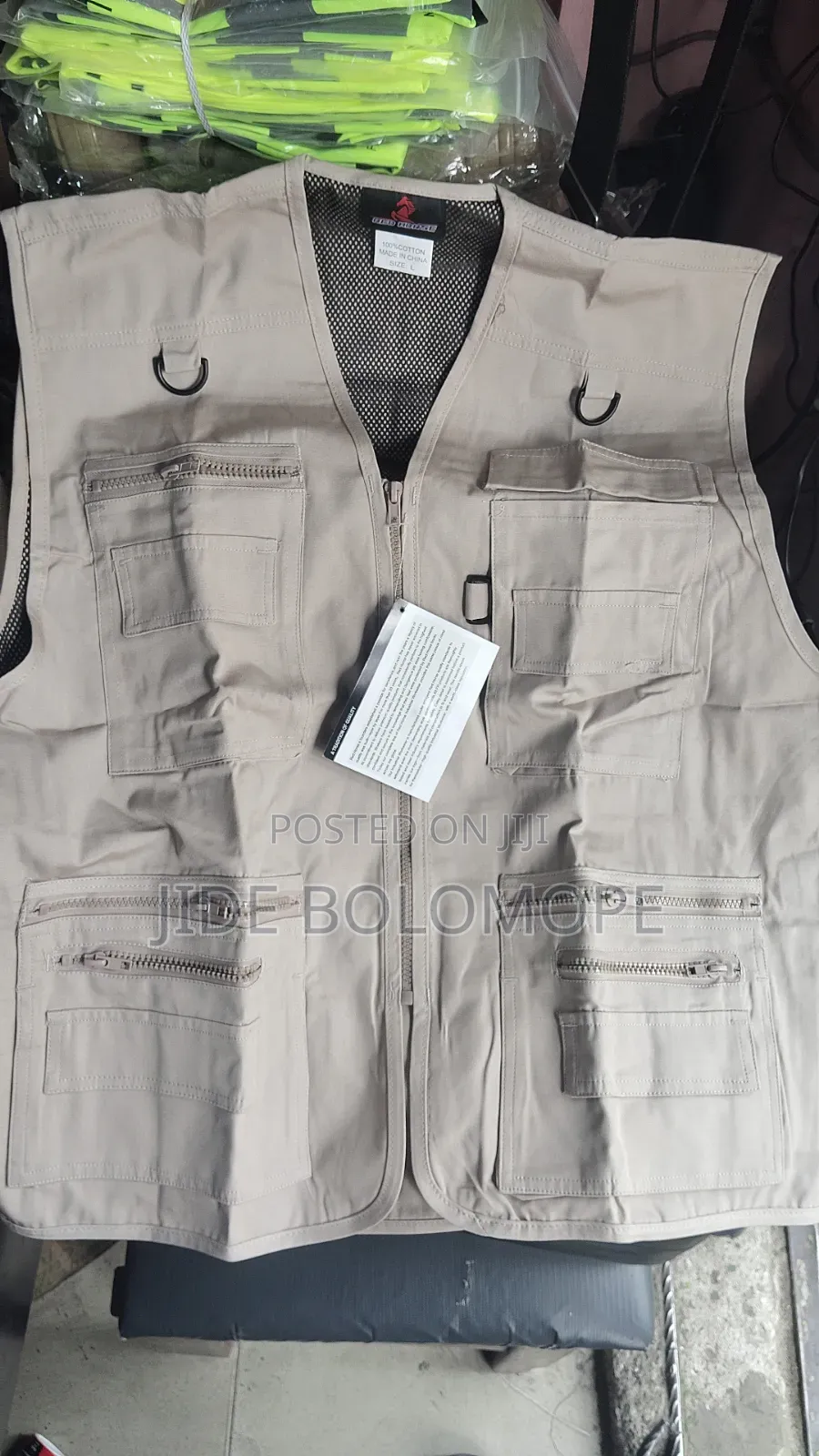 Camera Man Vest Higher Quality