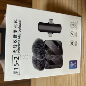 F15 2 in 1 Wireless Microphone