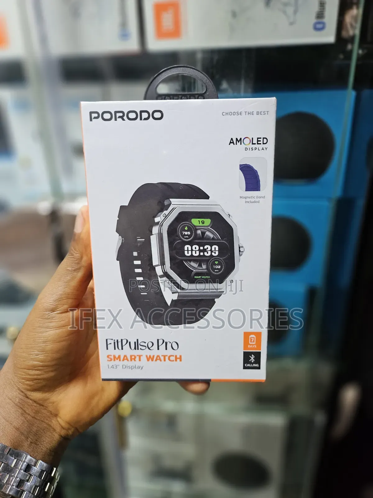 Fitpulse Pro Porodo Fitpulse Pro Smart Watch - Ifex Accessories Price: ₦ 75,000 on ...