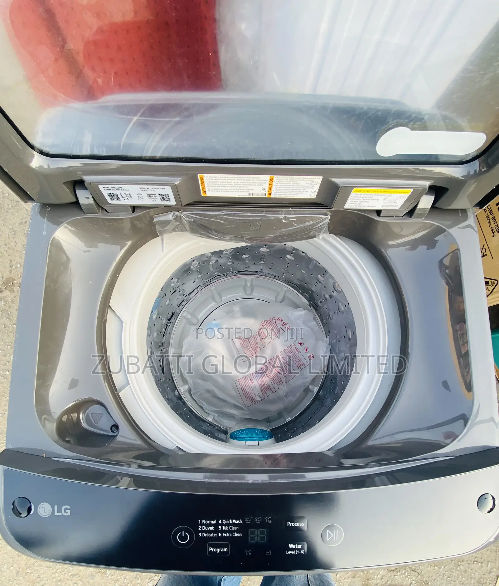 Lg 9kg Top Loader Automatic Wash and Spin Washing Machine