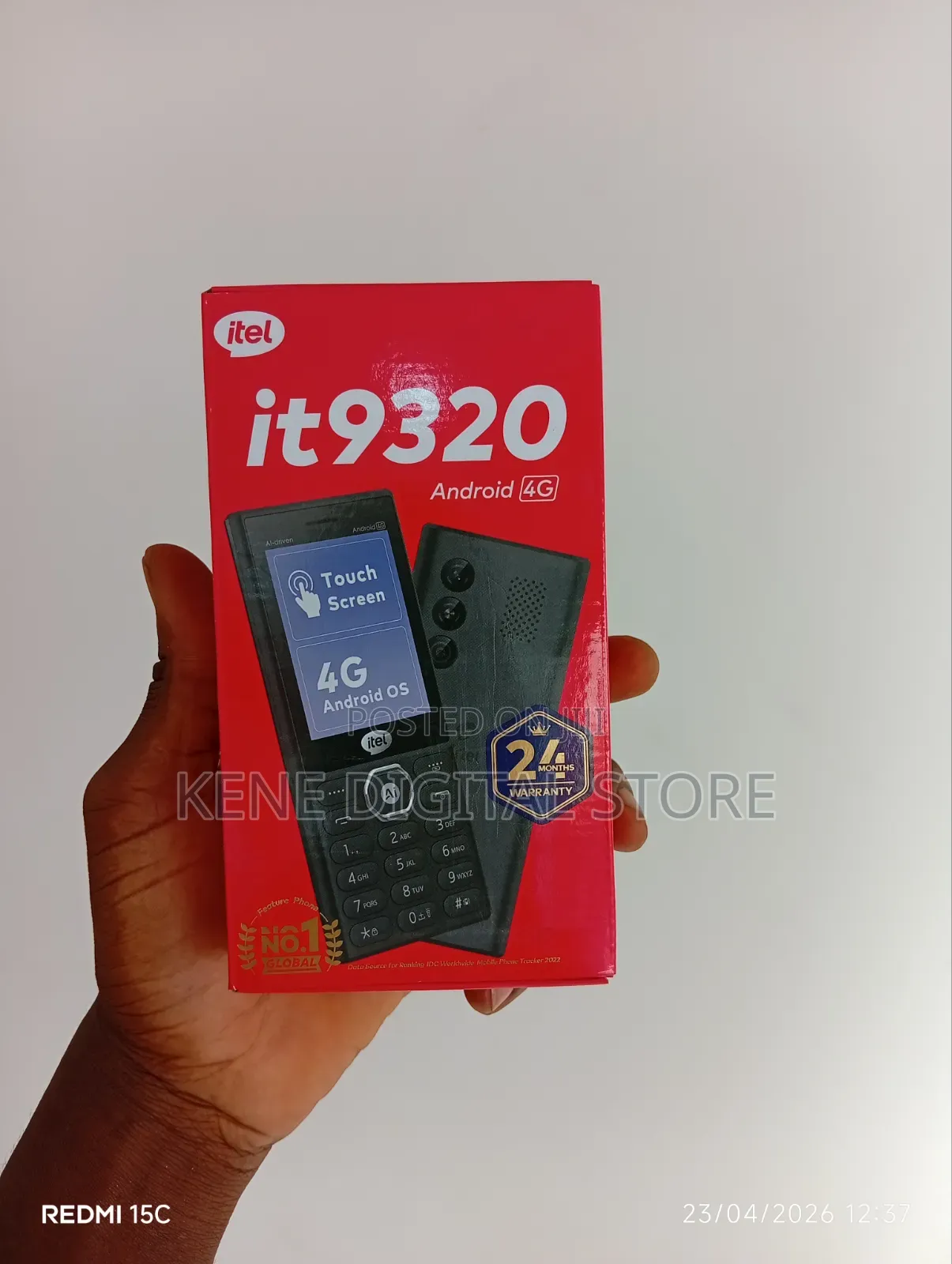 New Itel it7100 Black