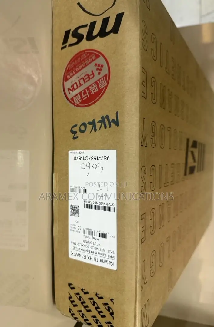 New Laptop MSI Katana 15 16GB Intel Core i7 SSD 1T