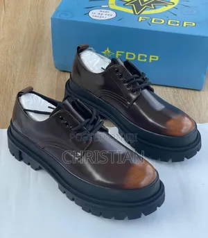 FDCP Chunky Men's Leather Shoes
