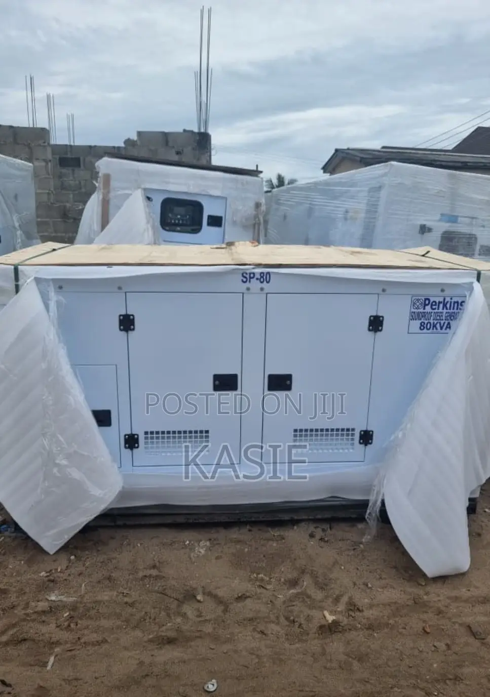 80kva Original Perkins Soundproof Diesel Generator