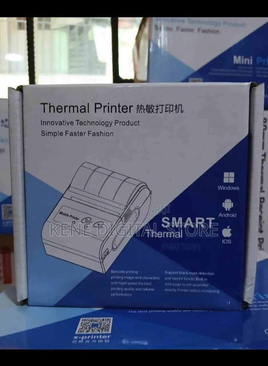 Brand New 58mm Mini Bluetooth Thermal Receipt Printer