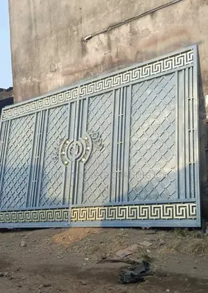 Wrought Iron Sliding B Gate