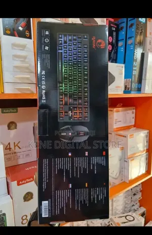 Rechargeable Raiku Wireless Gaming Keyboard and Mouse
