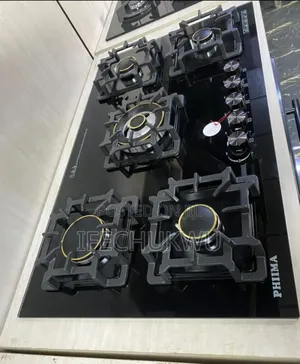 Original Phiima Built-in German Design 5 Burners Gas Cooker Hob Copper