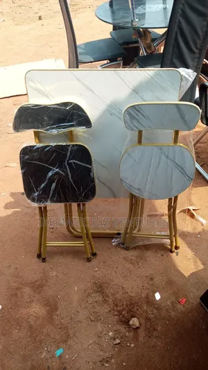 Unique Foldable Table With 2 Chairs