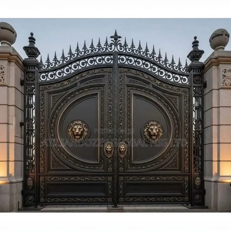 Wrought Iron Cast Iron Gate
